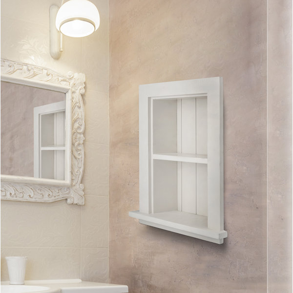 Rosecliff Heights Conyers Recessed Wall Shelf & Reviews Wayfair